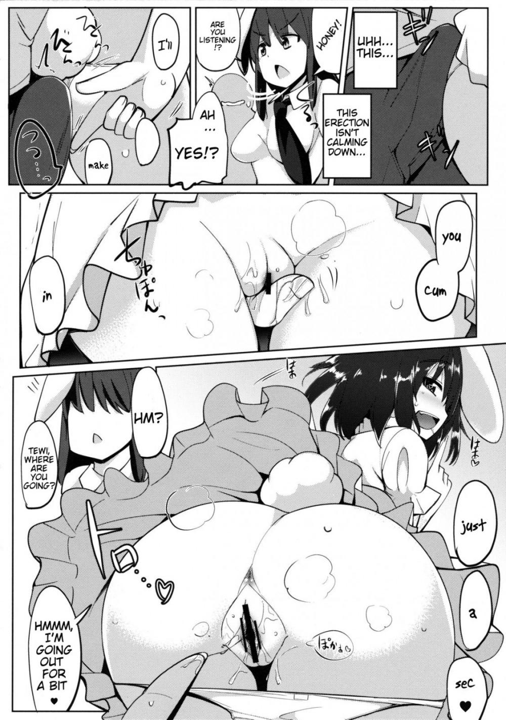 Hentai Manga Comic-Uwaki Shite Tewi-chan to Sex Shita-Read-10